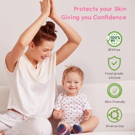 Pump Parts for Medela Breast Pump, 19MM Oval Soft Flanges w/ 106 Degree Wider Opening Angle for Medela Symphony Pump, PersonalFit, Freestyle, Maxflow, Freestyle Flex Swing Maxi Connector（2 Packs ）