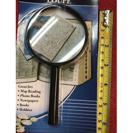 Home Store Jumbo Magnifying Glass - Hand Held New Sewing Hobbies Reading Maps