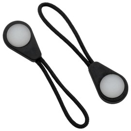 Yocimango Luminous Zipper Extensions Luminous Backpack Zipper Heads Glow in The Dark for Outdoor Mountaineering Camping Backpacks, Jackets, Luggage, Purses, Handbags-12PCS