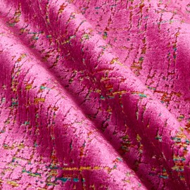 Covington Moonstruck Chenille Fuchsia, Fabric by the Yard