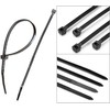 100 Nylon Cable Ties 3.9 inches (100 mm), Binding Diameter