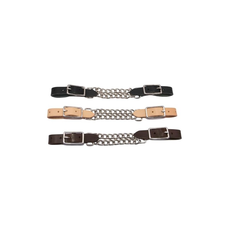 Amesbichler Reitsport AMKA Western Chin Strap with Double Chain