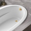 Artiwell Trip Lever Tub Trim Kit Set With Trip Lever