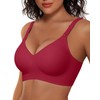 Vertvie Womens Wireless Bras No Underwire Push Up Bra Seamless