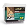 Deck Plus 2-1/2 Inch Epoxy Coated Exterior Wood and Fence