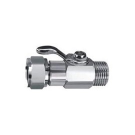 Bev Rite Stainless Steel Beer Shutoff Valve Swivel