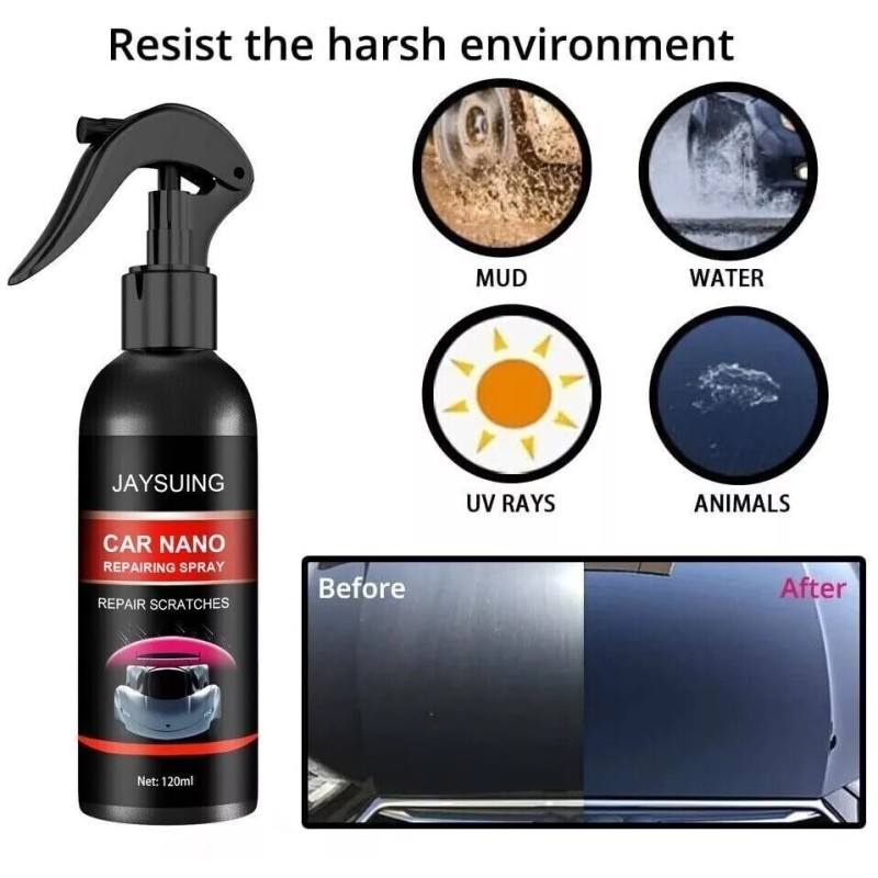 Miniduino 3X Car Scratch Repair Nano Spray Scratch Remove Ceramic