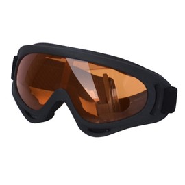 ELYBYYLE Ski Goggles, Snow Goggles, Snowboard Goggles, Good Fit, Anti-Fog, 100% UV Protection, UV400 Ultra Windproof, Dustproof, Snowproof, Shockproof, Breathable, For Snow Mountains, Skiing Etc., Unisex, Black + Various Colors