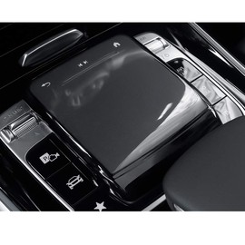 SHIFENG Black Soft TPU Touch Pad Protector for Car Center Console Touch Pad