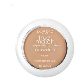 Base de maquillaje en polvo L'Oréal Paris True Match Nude beige Powder tono W3