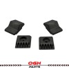 OGH Parts 4Pcs Black Trunk Stop Buffer A1247580044 For Mercedes