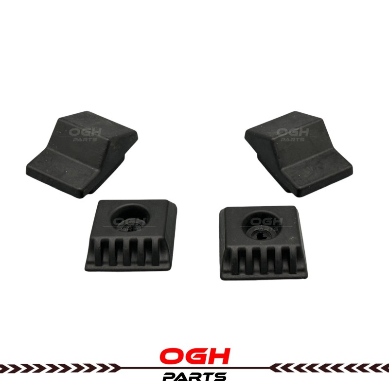 OGH Parts 4Pcs Black Trunk Stop Buffer A1247580044 For Mercedes