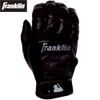 Franklin CFXCHROME 20590 Batting Gloves, For Both Hands, Black, Medium