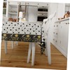 OHPHCALL Tablecloths for Graduation Iridescent Decorative Table Cover Disposable Party