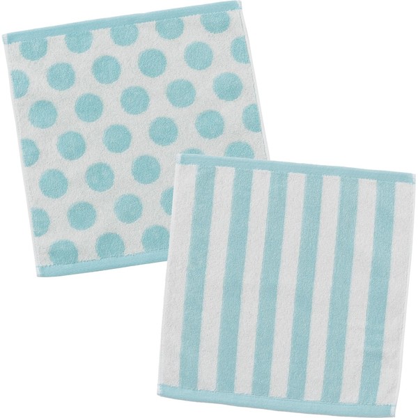 B-PLAID Handkerchief, Towel Handkerchief, Imabari Towel, Set of 2, Made