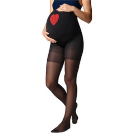 Be Mammy BE-1121 Maternity Tights 40 Denier, black