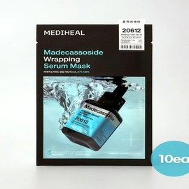 Mediheal Wrapping Serum Mask 10 sheets (Madecasoside trace repair) x3S / 메디힐 랩핑 세럼 마스크 10매 (마데카소사이드 흔적 리페어) x3S