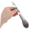Healeved Elegant Crystal Makeup Brushes Flat Top Foundation Brush for