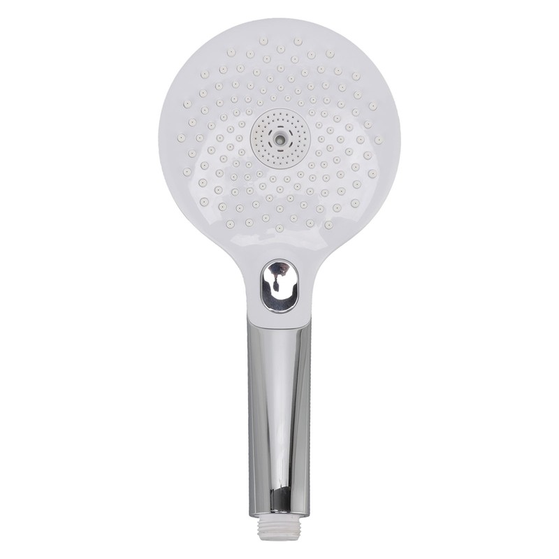 Home Bathroom Shower Head 3 Function Button Water Saving Silicone