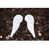 Small Angel wings made of Stone, handmade, frost-proof, Made in