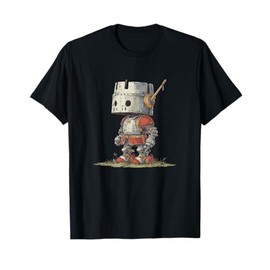Medieval Robot Costume for Smart Knights and Robots T-Shirt