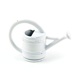 Miniature Watering Can White 1" 1Pc