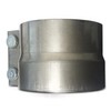 Stainless Steel Flexible Exhaust Flex Pipe w/Band Clamps - 5"