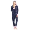 Ashford & Brooks Women's Fleece Hooded One Piece Pajama -
