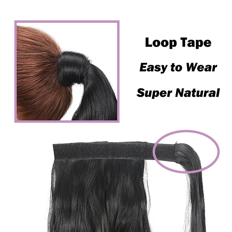 Ponytail Clip-In Ponytail Braid Extension Hairpiece Hair Piece Wavy Like