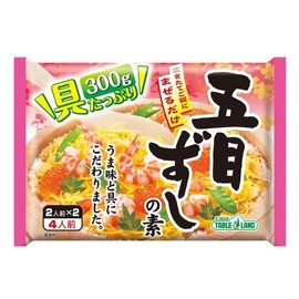 Maruzen Table Land Gomoku Sushi Seasoning 300g (4 servings) X 10 bags, Rice Seasoning Mix from Japan, MADE IN JAPAN, Limited Stock