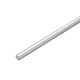 uxcell 1/2"(12mm) Dia Round Aluminum Rod, 16"(406mm) Long 6063 Aluminum Round Rod Solid Lathe Bar Stock for Industry Construction DIY Crafts