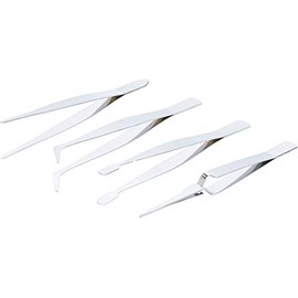 Kraft Long Tweezers Set (105/120 mm, 4 pieces, 2044