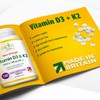 Vitamin D3 K2 (MK7) 100ug - 6 Month’s Supply -
