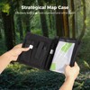 OMISTAR Strategical Map Case, Multifunctional Map Pouch with Pen Tool