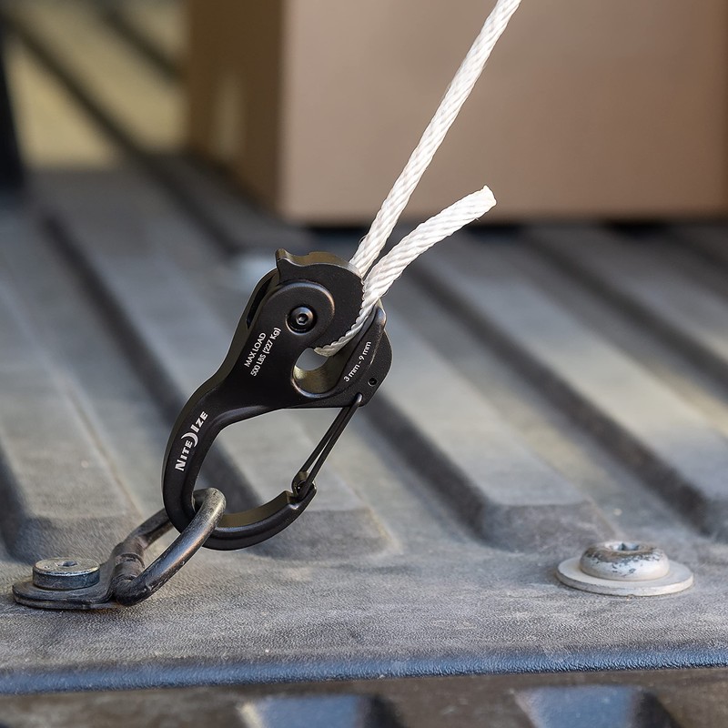 Nite Ize CamJam XT Aluminum Rope Tightener - Versatile Tie