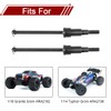 GLOBACT #45 Steel CVD Driveshaft Front Rear Drive Shafts Set