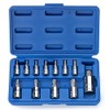 12 pc 5-Point Star Torx Tamper Proof Security Bit Socket