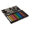 Conté a Paris Crayons – 12 Coloured Square Pastels in Square Design – 12 Colours