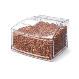 SA130 Clear 1.5 Gal. (5.5L) Wide Scoop Bin with Scoop