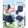 Sportneer Stadium Seats with Back Support: 6 Reclining Positions Stadium