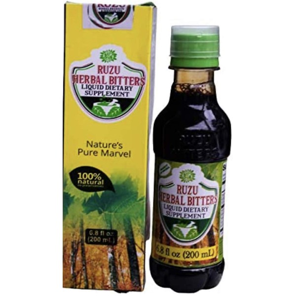 Ruzu African Herbal Bitters - 200ml or 6.7oz