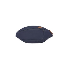 satch Cross Bum Bag Hip Bag for Teenagers with Two Compartments, Pure Navy - Dark Blue