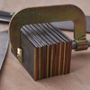 HERMIT TOOLS 6 Pack 4"x2"x0.125" 1095 Steel Flat Stock Bar