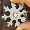 20 in 1 Snowflake Multi Tool,Cool Christmas Stocking Stuffer, Durable