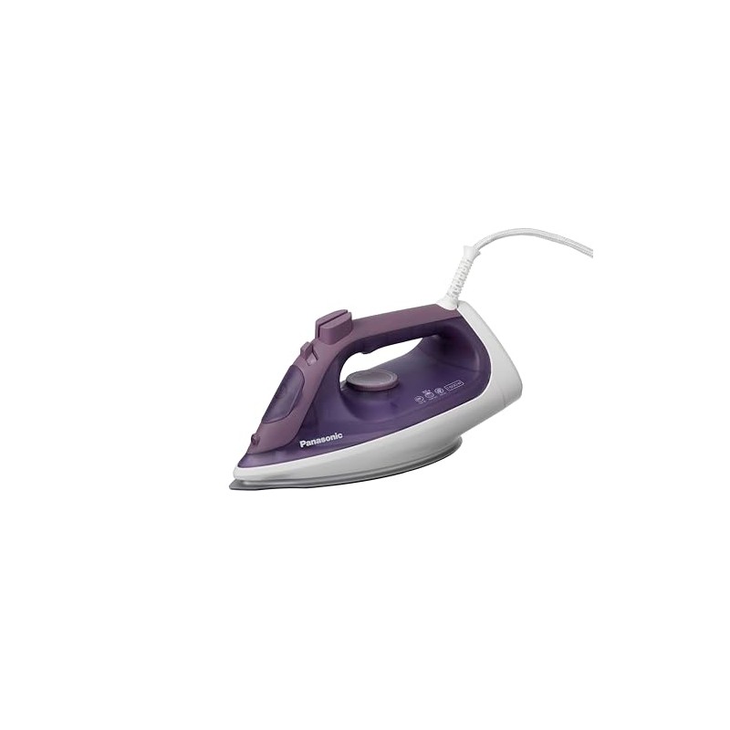 Panasonic NI-S630 Steam/Dry Iron, Ergonomic 1500W with Ceramic Soleplate and