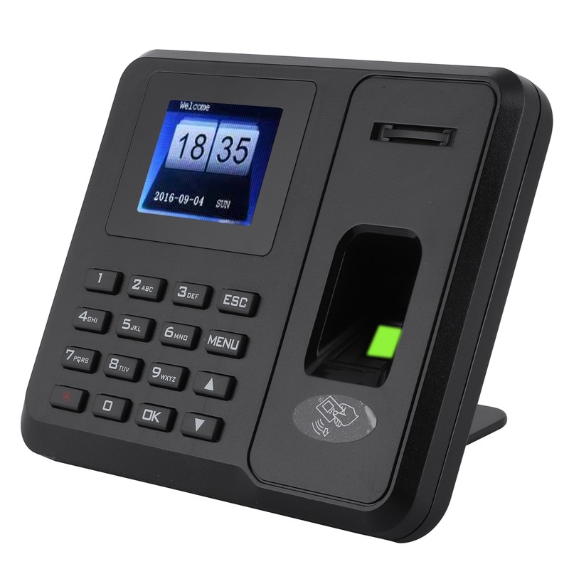 USB Standalone Time Attendance 2.4in TFT LCD Screen Password Fingerprint