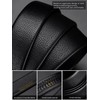TBSCWYF Men’s Leather Belt, Mens Belt Automatic Buckle Leather Ratchet