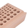 Leather Tool Holder 46 Holes Beech Wood Professional Leather Tool