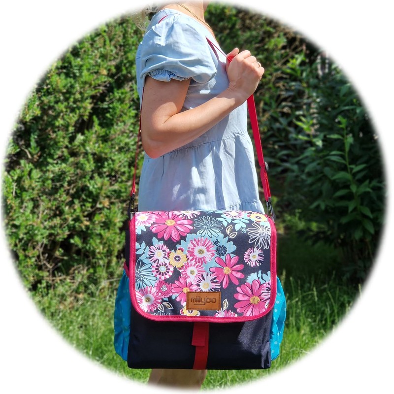 millybo Betsie Single Pannier Rack Bag Bicycle Bag Pannier Rack