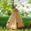 Outdoor Camping Tent Tissue Box Foldable Portable Tissue Box Portable